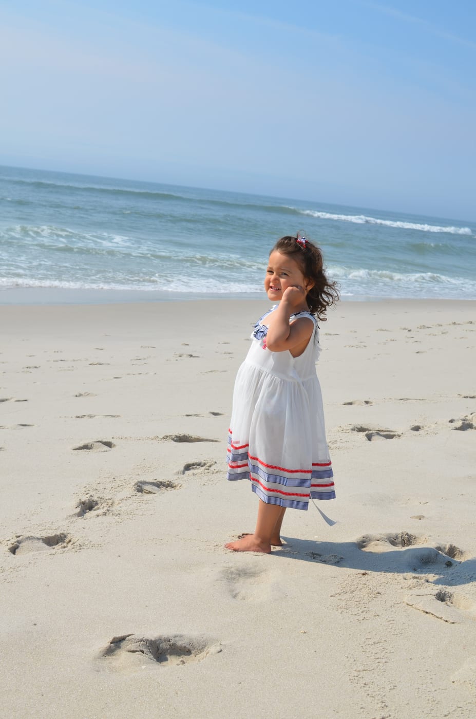 Baby Lucy at LBI